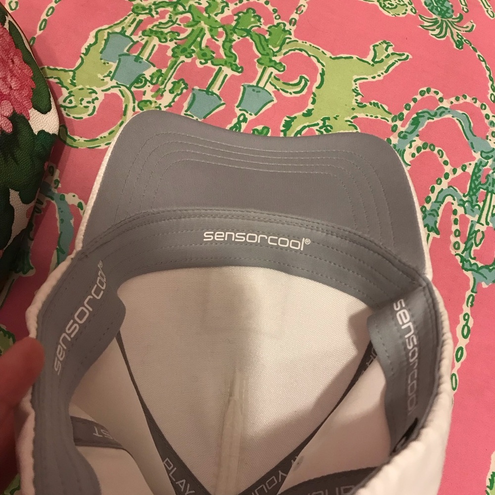 PING White Cap with Black Logo hat - Picture 6 of 9